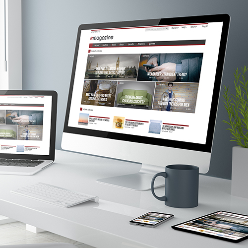 responsive website design & development